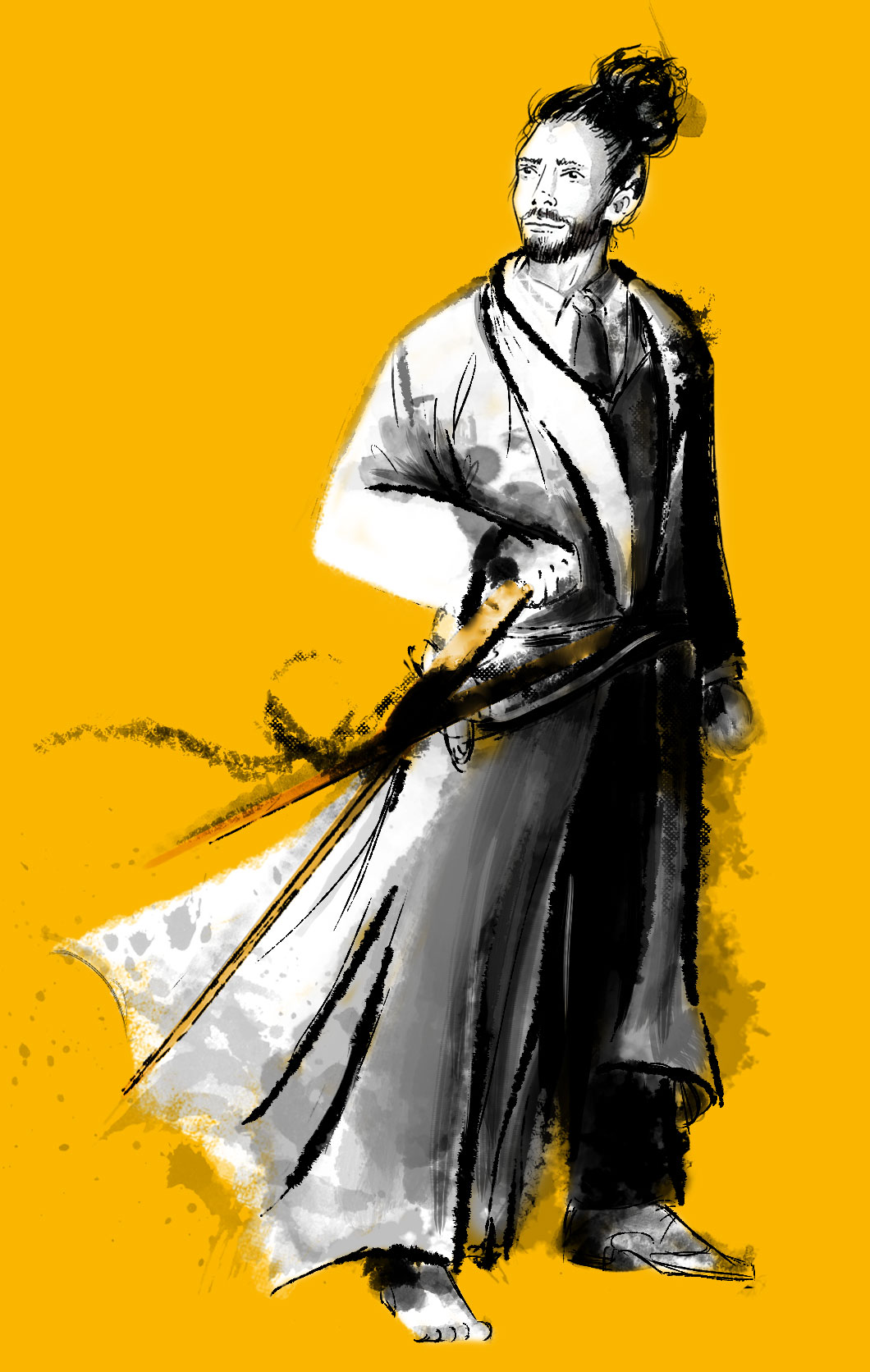 Samura-Standing-(Yellow-Background)
